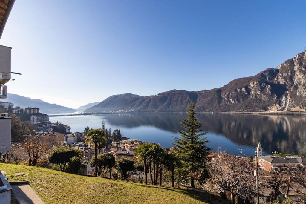 Wraparound Lake Views Bellavista Residence Campione dʼItalia المظهر الخارجي الصورة